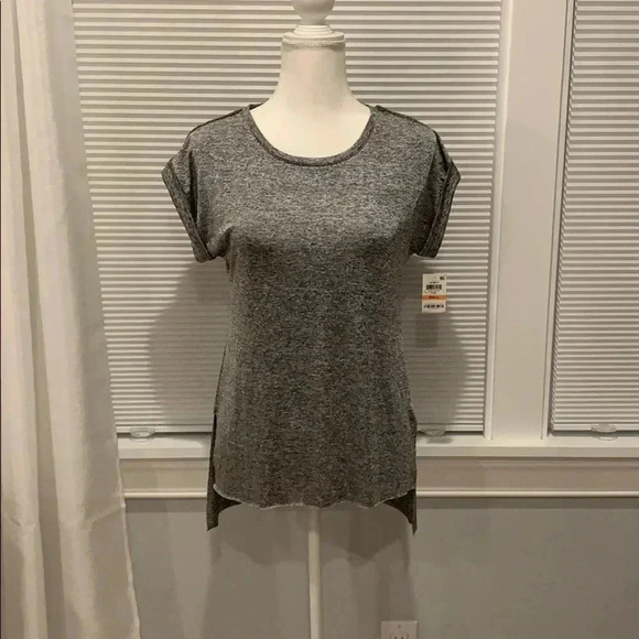 NWT BarIII Gray Tee w/ Embellishments 𝅺 - Picture 1 of 6